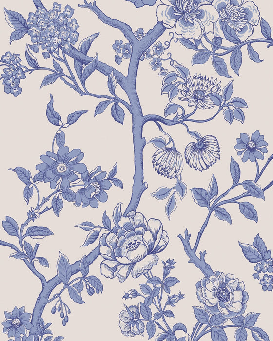 Cole & Son Paradise Tree Blue Wallpaper 128/2010.CS.0