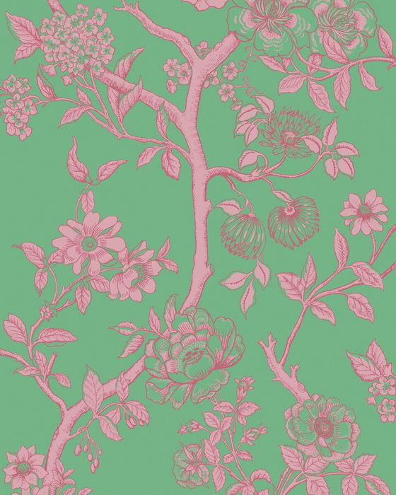Cole & Son Paradise Tree Emerald Wallpaper 128/2012.CS.0