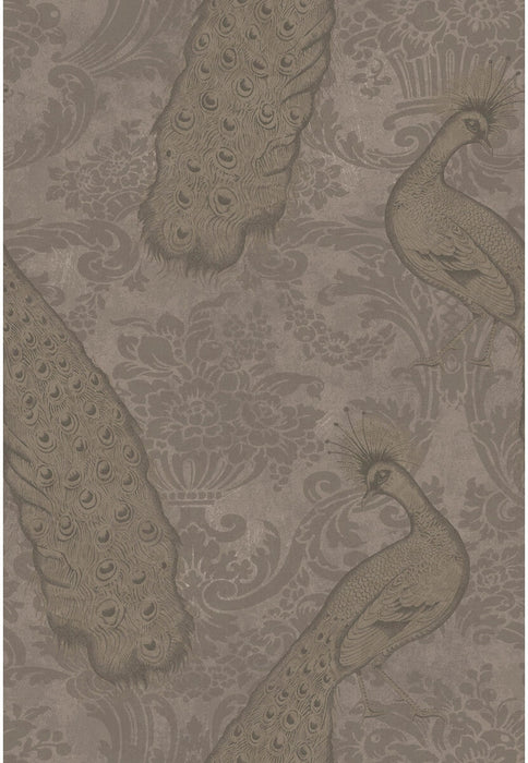 Cole & Son Byron Silver Wallpaper Sample 94/7038.CS.0