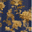 Cole & Son Zerzura Royal Blue & Gold Wallpaper Sample 113/8024.CS.0