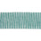 Schumacher Pierce Tape Indoor/Outdoor Aqua Trim 79414