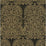 Cole & Son Alpana Gold/Onyx Wallpaper Sample 69/2105.CS.0