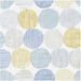 Clarke & Clarke Stepping Stones Chambray/Honey Fabric Sample F1235/01.CAC.0