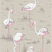 Cole & Son Flamingos Wht/Fuch On Tup Fabric Sample F111/3011L.CS.0