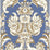 Cole & Son Wyndham Blue And Gold Wallpaper Sample 94/3016.CS.0