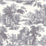Cole & Son Villandry Charcoal Wallpaper Sample 99/1003.CS.0