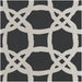 Clarke & Clarke Fascino Nero Fabric Sample F1247/05.CAC.0