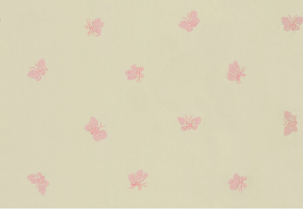 Cole & Son Peaseblossom Linen & Pink Wallpaper Sample 103/10036.CS.0