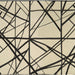 Lee Jofa Modern Channels Ebony/Ivory Fabric Sample GWF-3101.816.0