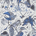 Clarke & Clarke Audubon Blue Wallpaper Sample W0099/01.CAC.0