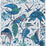 Clarke & Clarke Audubon Jungle Wallpaper Sample W0099/03.CAC.0