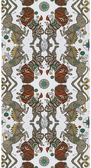 Clarke & Clarke Caspian Wp Gold Wallpaper Sample W0113/03.CAC.0