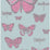 Cole & Son Butterflies & Dragonflies Pink On Blue Wallpaper Sample 103/15062.CS.0
