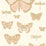 Cole & Son Butterflies & Dragonflies Pink On Ivry Wallpaper Sample 103/15066.CS.0