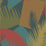 Cole & Son Deco Palm Red And Blue Wallpaper Sample 105/8039.CS.0