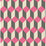 Cole & Son Delano Pink And Black Wallpaper Sample 105/7033.CS.0
