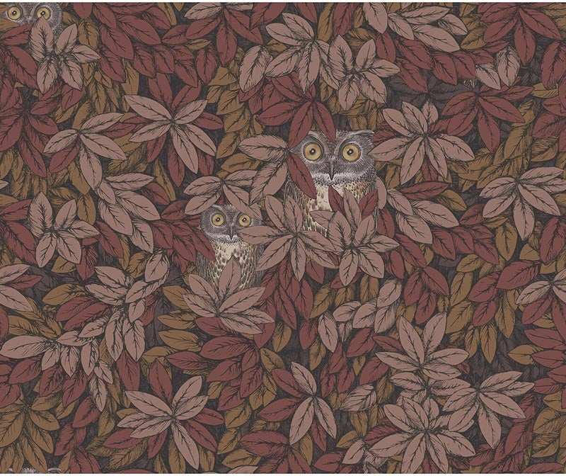 Cole & Son Foglie E Civette Autumnal Wallpaper Sample 123/11055.CS.0