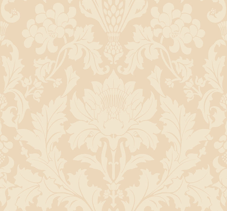 Cole & Son Fonteyn Buff Wallpaper Sample 108/7036.CS.0