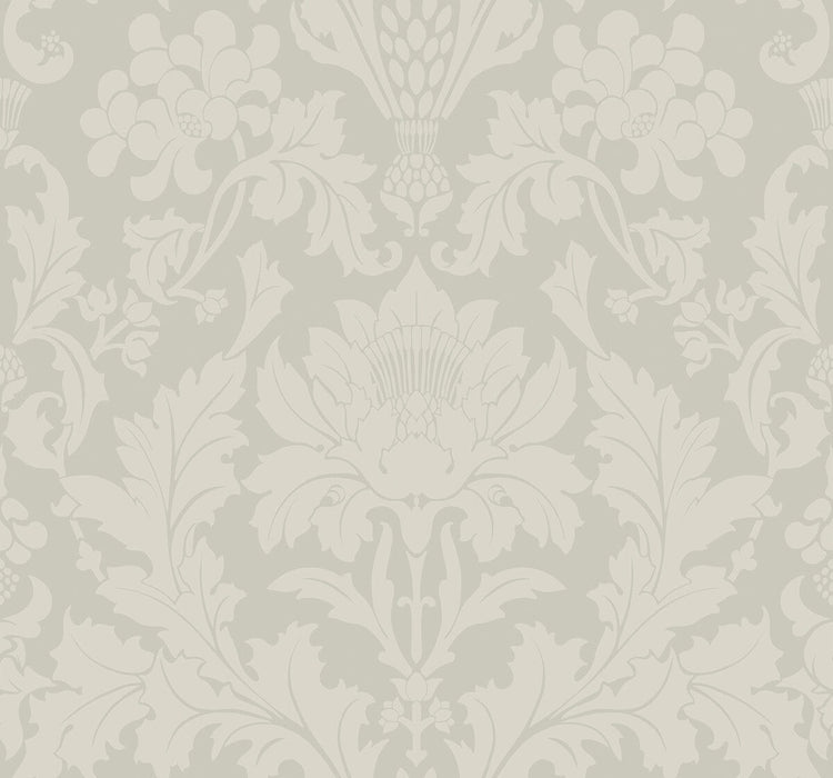 Cole & Son Fonteyn Old Olive Wallpaper Sample 108/7035.CS.0