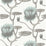 Cole & Son Summer Lily Aqua/White Wallpaper Sample 95/4022.CS.0