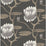 Cole & Son Summer Lily Blk/Wht/Gold Wallpaper Sample 95/4026.CS.0