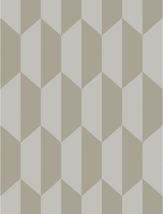 Cole & Son Tile Grey And Silver Wallpaper Sample 105/12053.CS.0