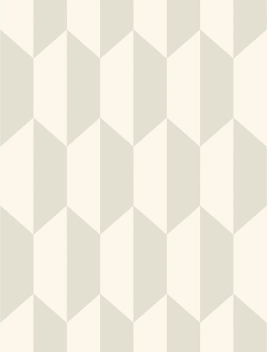 Cole & Son Tile White And Stone Wallpaper Sample 105/12052.CS.0