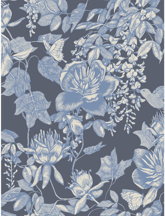 Cole & Son Tivoli Indigo Wallpaper Sample 99/7032.CS.0