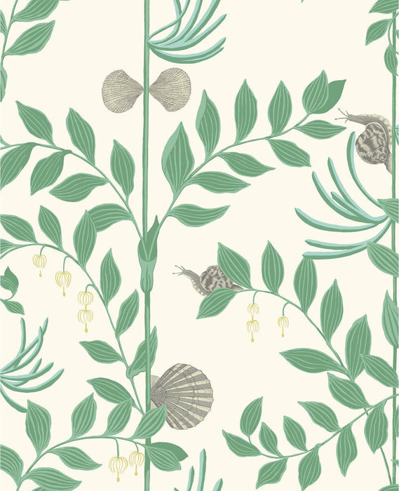 Cole & Son Secret Garden Dark Green Wallpaper Sample 103/9030.CS.0