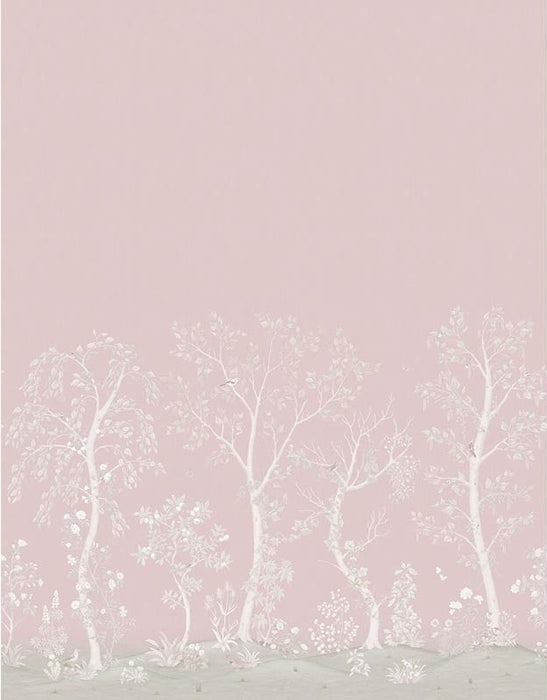 Cole & Son Seasonal Woods Rose Wallpaper Sample 120/6022M.CS.0