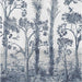 GP & J Baker Tall Trees Delft Blue Wallpaper Sample BW45141.2.0
