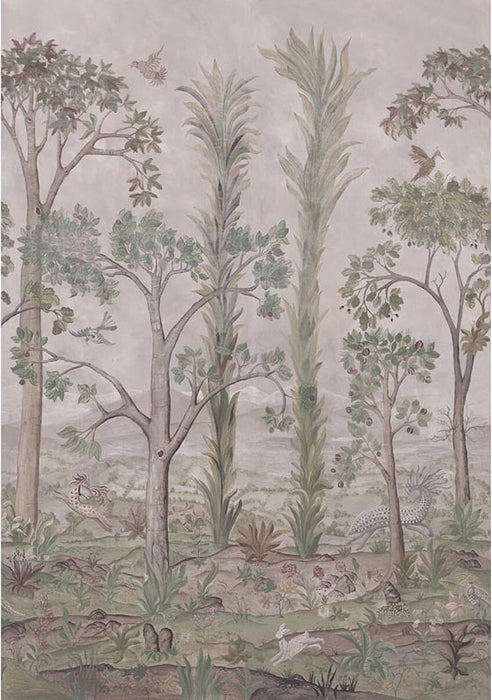 GP & J Baker Tall Trees Soft Green Wallpaper Sample BW45141.1.0
