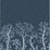 Cole & Son Seasonal Woods Midnight Wallpaper Sample 120/6025.CS.0