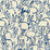 Lee Jofa Modern Hutch Print Navy Fabric Sample GWF-3523.50.0