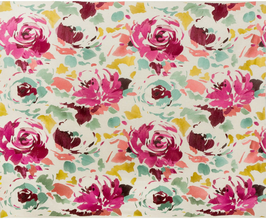 Lee Jofa Modern Kalos Emb Pink/Sage Fabric Sample GWF-3301.723.0