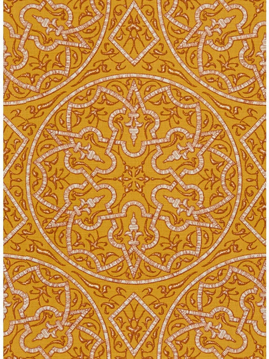 Lee Jofa Modern Pellegrini Gold Fabric Sample GWF-3416.422.0