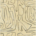 Lee Jofa Modern Graffito Linen/Onyx Wallpaper Sample GWP-3501.18.0