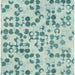 Lee Jofa Modern Hex Paper Lagoon Wallpaper Sample GWP-3724.135.0
