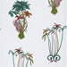 Clarke & Clarke Jungle Palms Jungle Wallpaper Sample W0101/02.CAC.0