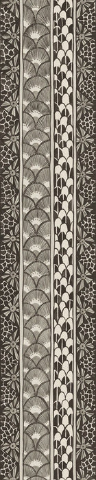 Cole & Son Ardmore Border Black & White Wallpaper Sample 109/5025.CS.0