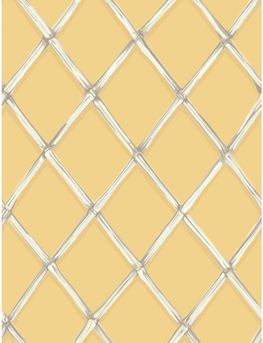 Cole & Son Bagatelle Yellow Wallpaper Sample 99/5027.CS.0