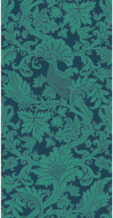 Cole & Son Balabina Midnight & Jade Wallpaper Sample 108/1005.CS.0