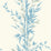 Cole & Son Bamboo Blue On Ivory Wallpaper Sample 100/5022.CS.0