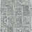 Cole & Son Bellini Black & White Wallpaper Sample 108/9046.CS.0
