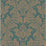Cole & Son Blake Teal And Silver Wallpaper Sample 94/6031.CS.0