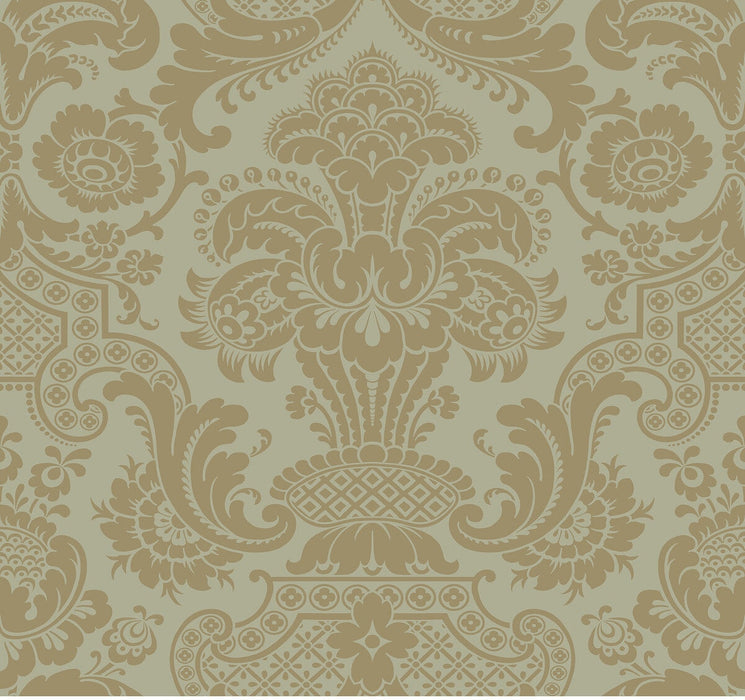 Cole & Son Carmen Cs Khaki Wallpaper Sample 108/2006.CS.0