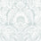 Cole & Son Chatterton Pale Blue And White Wallpaper Sample 94/2011.CS.0