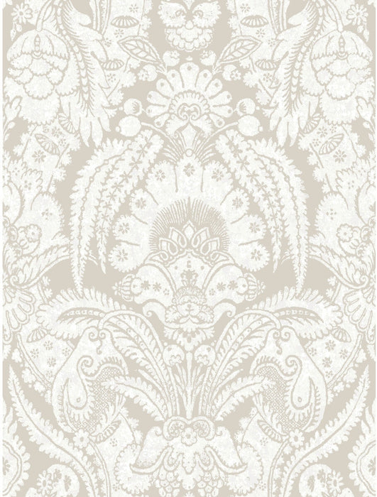 Cole & Son Chatterton Shell & Ivory Wallpaper Sample 94/2008.CS.0