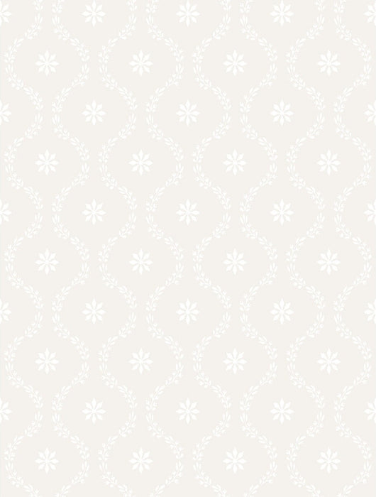 Cole & Son Clandon Snow Wallpaper Sample 88/3012.CS.0