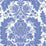 Cole & Son Coleridge Blue And White Wallpaper Sample 94/9051.CS.0